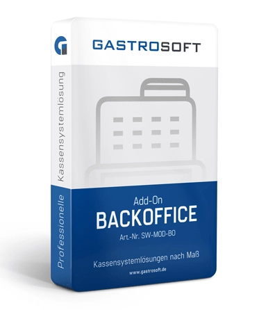 Softwarebox GastroSoft Add-On Backoffice Kassensystem