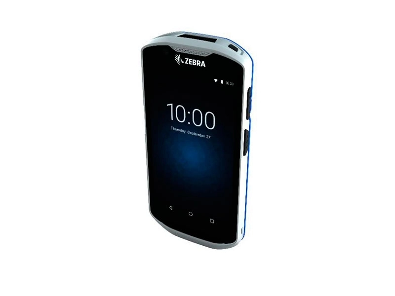 Zebra TC52-HC healthcare handheld with 5-inch touchscreen, Android 8.1, 2D QR scanner, NFC, Bluetooth and Wi-Fi for clinical workflows