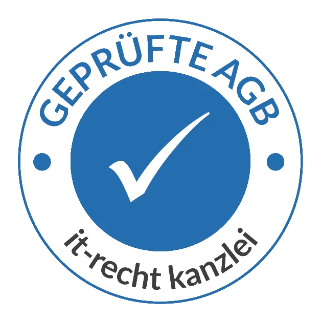 Siegel: Geprüfte AGB von it-recht kanzlei