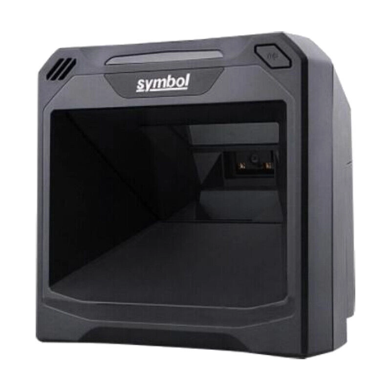 Schwarzer Symbol Barcode-Scanner für den Kassentisch