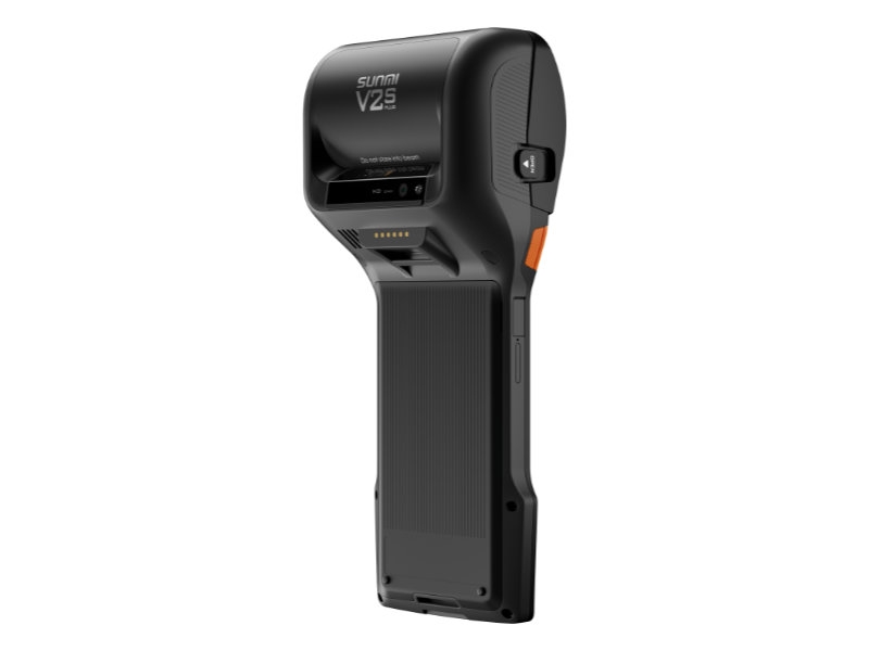 Handheld Sunmi V2s PLUS 2D - 6.22 Zoll Display, Android 11, 80mm Bon-/Etikettendrucker, 4G, NFC, T5F01-SCAN