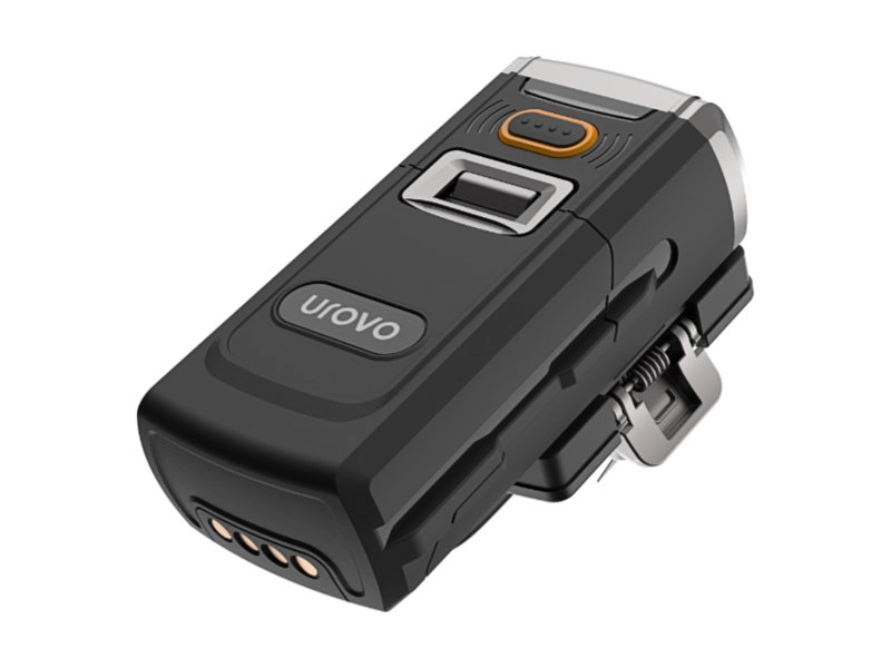 Urovo SR5600 SE2030 ergonomic 1D/2D Bluetooth ring scanner, IP65 rated for warehouse picking and POS workflows with Android, iOS and Windows