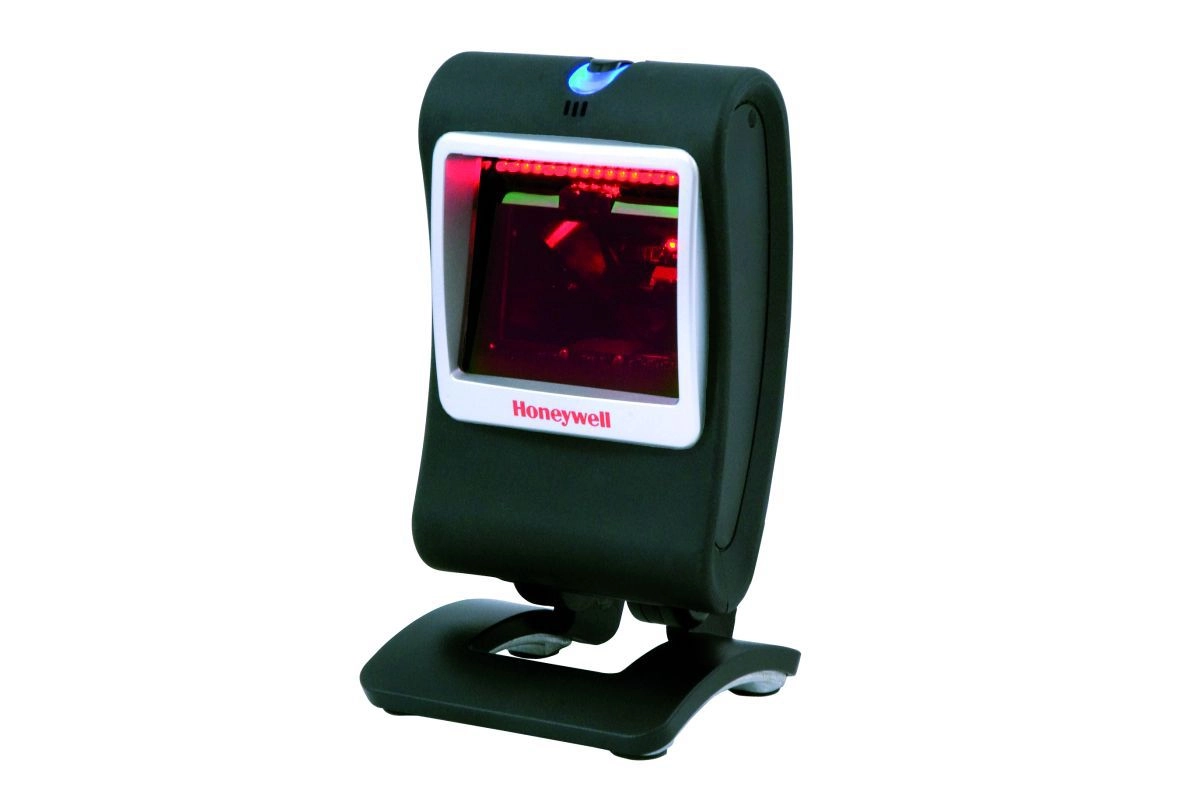 Honeywell Genesis 7580G-2 1D/2D-Barcodescanner USB in Schwarz als Präsentationsscanner für Kasse, Apotheke und Warenwirtschaft