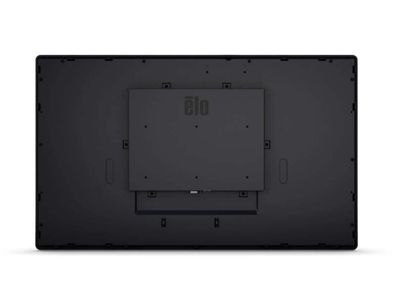 EloTouch 2794L 27-inch industrial open-frame PCAP multi-touch monitor rear view for kiosks, OEM builds and capacitive USB touch applications