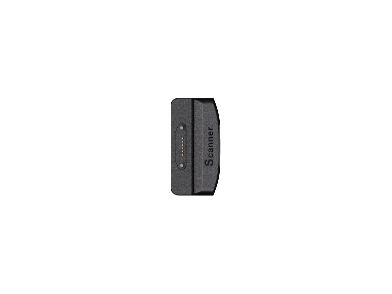 Black Crane 1 barcode scanner module with pogo-pin connectivity for fast, accurate barcode reading in self-order kiosks and checkout systems