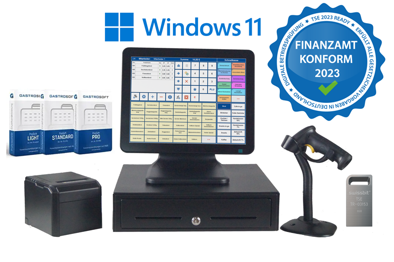Windows Kassensysteme Handel-Set