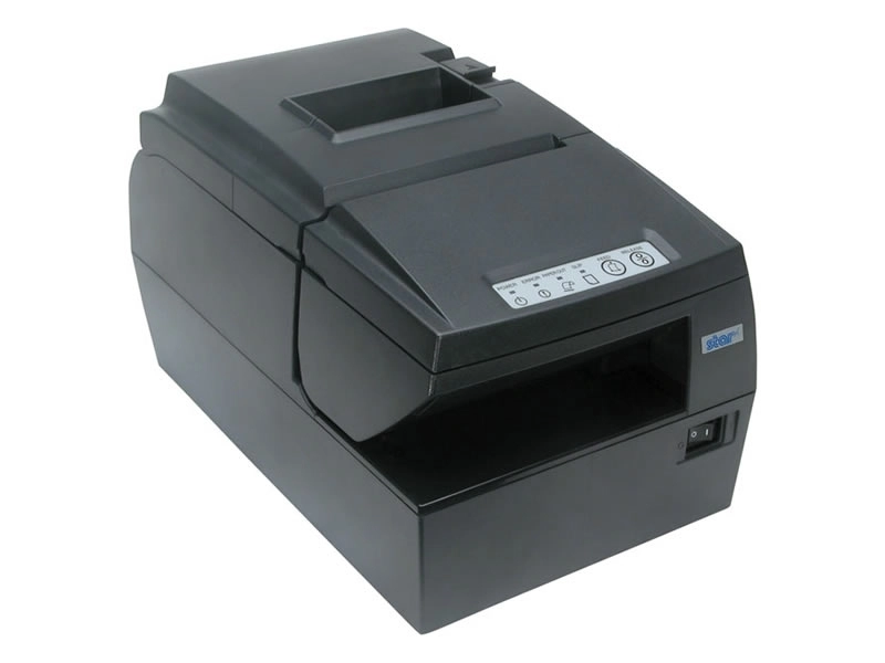 Black Star HSP7743 hybrid thermal-matrix POS printer for fast receipts, cheque handling and auto-cutter retail reliability, no interface