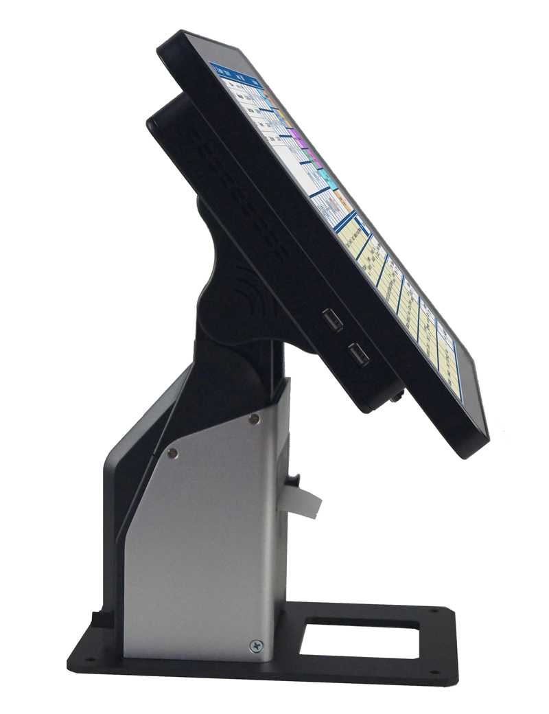 MagicPOS 15-Zoll Gastro-Kasse als All-in-One Touchsystem mit integriertem Bondrucker, Kassensoftware und TSE für Café, Bar und Bistro