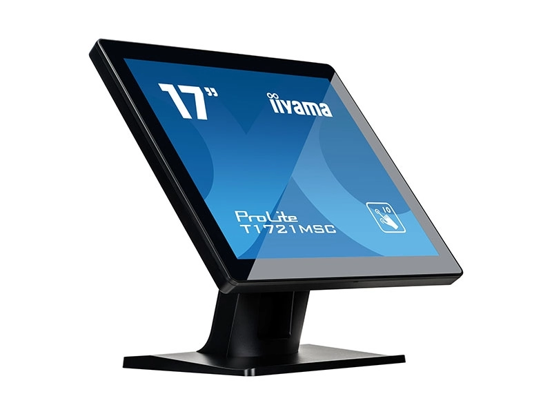 iiyama ProLite T1721MSC-B1 17-inch capacitive multitouch monitor for POS, retail, hospitality and factory workflows