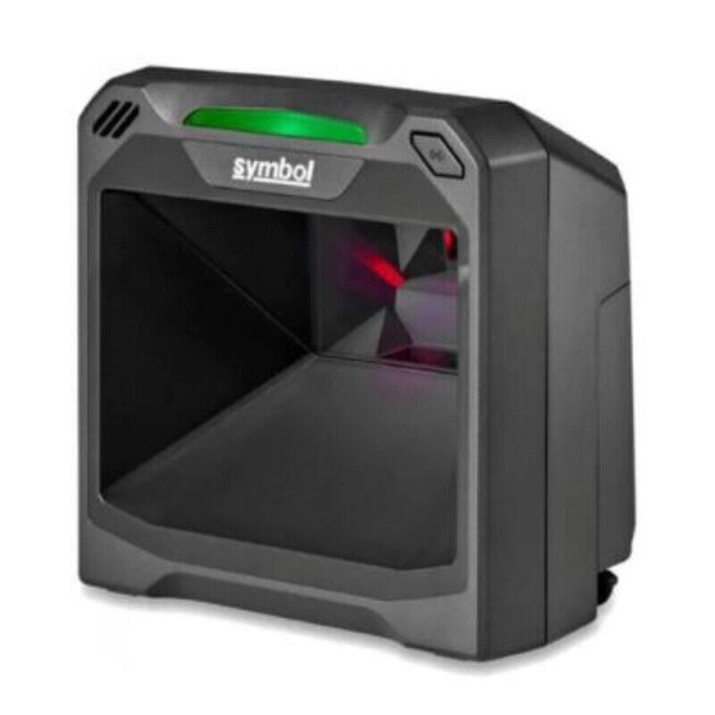 Schwarzer Symbol Präsentations-Barcodescanner mit Laser