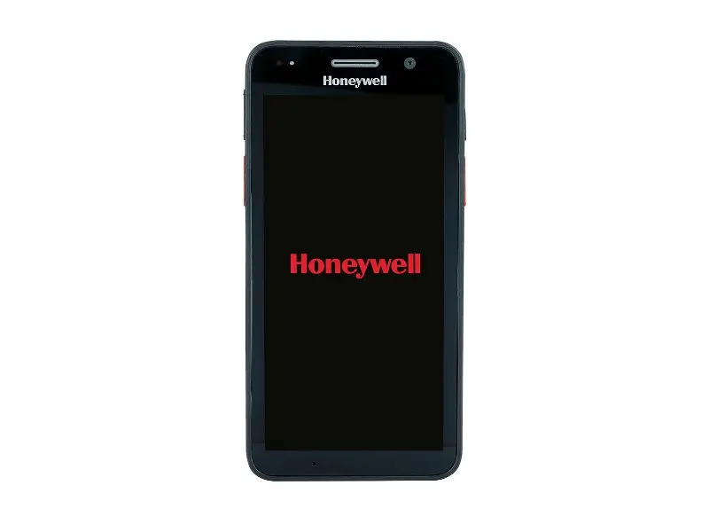 Frontalansicht Honeywell Mobilcomputer mit Logo