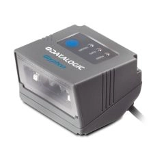 Grauer Datalogic Gryphon GFS4400/4470 USB 1D/2D-Präsentationsscanner für POS, Kiosk und OEM, kompakt mit IP54- und Sturzschutz