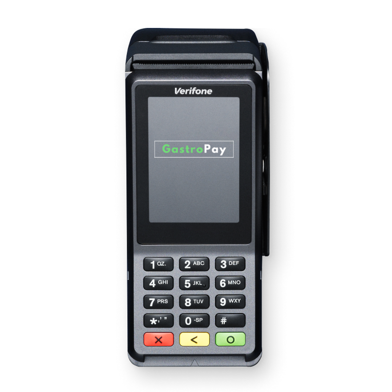 Kartenterminal EC-Cash GastroPay V400C PLUS – einmaliger Kaufpreis EC Terminal GastroPay V400C Plus