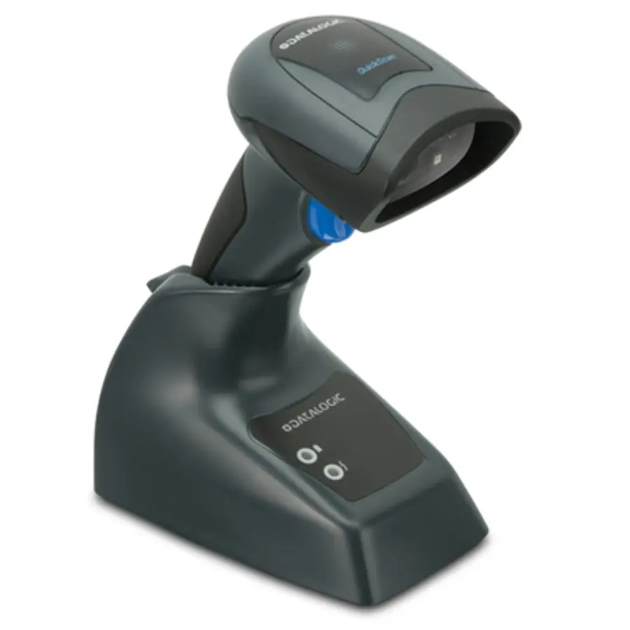 Datalogic QuickScan kabelloser Barcodescanner auf Ladestatio