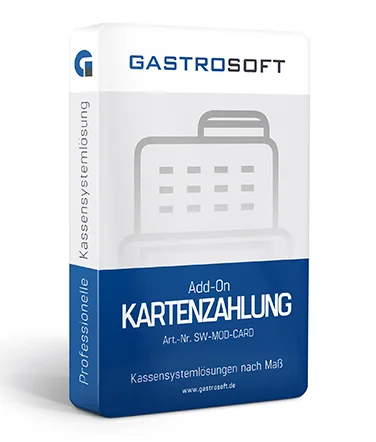 Softwarepaket GastroSoft Add-On Kartenzahlung für Kassen