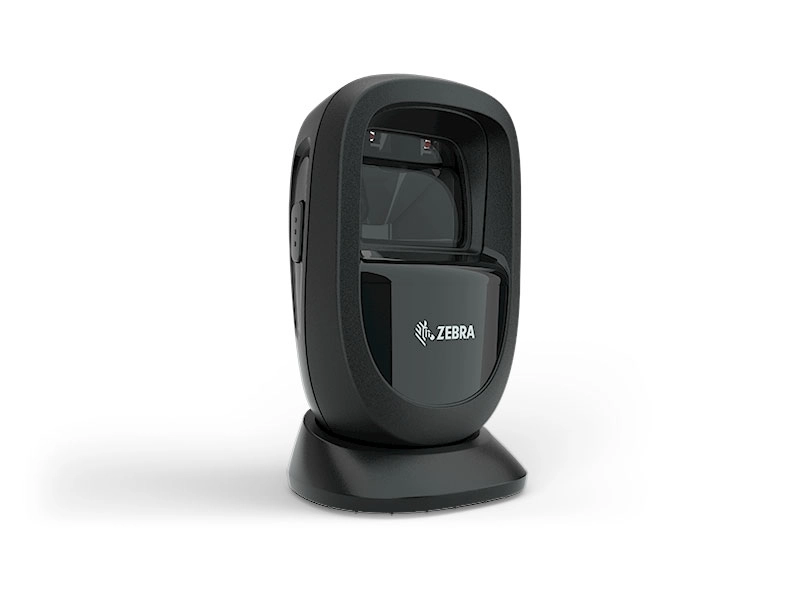 Zebra DS9308 1D/2D Präsentationsscanner in Schwarz, USB-Kit mit Kabel, securPharm-kompatibler Barcodescanner für Kasse, Apotheke und POS