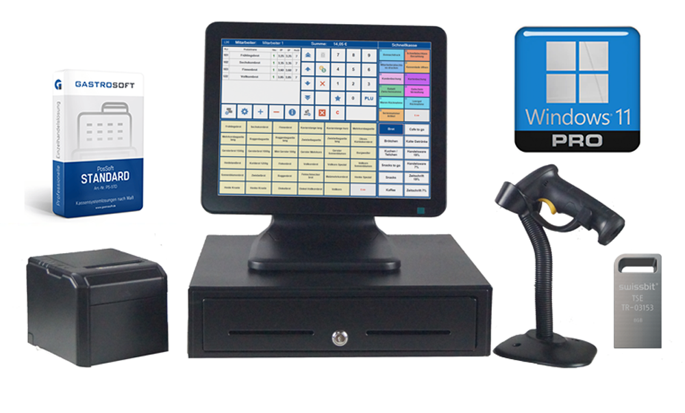 Handel Touch Kassen-Sets