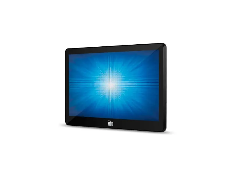 Seitenansicht Elo 17 Zoll Touchscreen-Monitor schwarz