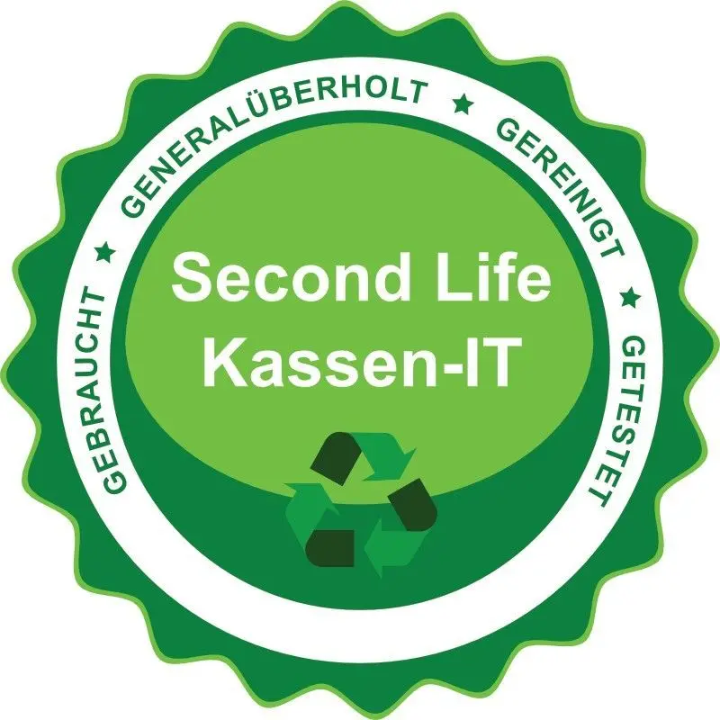 Gütesiegel Second Life Kassen-IT generalüberholt getestet