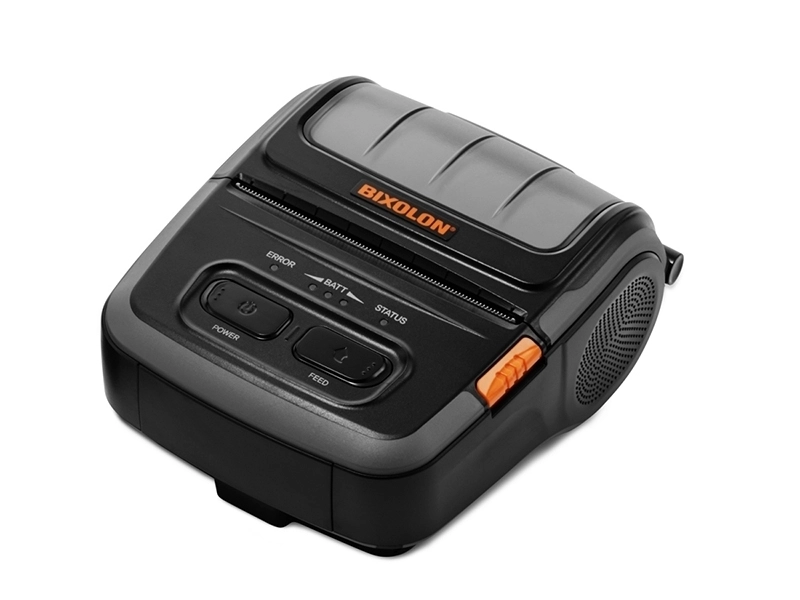 Bixolon SPP-R310 mobile 80mm Bluetooth receipt printer for POS receipts, labels and tickets in field use
