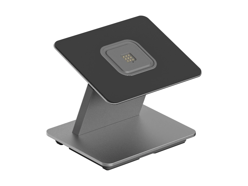 Sunmi CPad stand for 8.8-inch Android POS tablet with charging contacts, ideal for retail, hospitality and industry use
