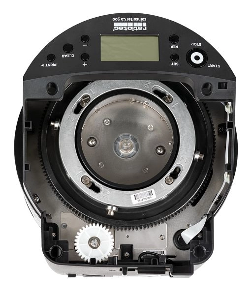 Rebotech CoinSorter CS 900 Münzzählmaschine von oben