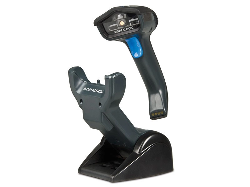 Datalogic Gryphon GM4100 kabelloser 1D-Barcodescanner mit USB-Dockingstation für Kasse, Lager und Logistik