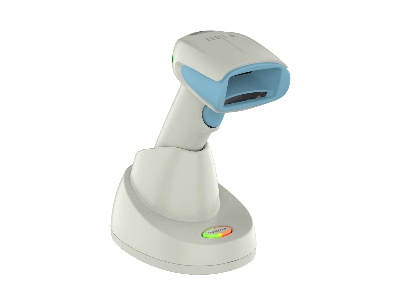 Honeywell Xenon XP 1952h Healthcare cordless 1D/2D barcode scanner with USB charging base for patient ID, sample and medication scanning