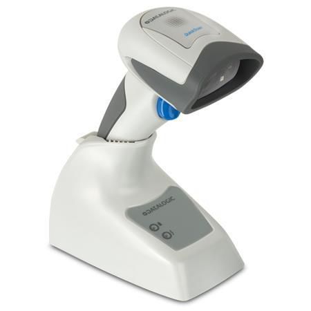 1D Bluetooth Datalogic QuickScan Mobile QBT2131 Barcodescanner, Bluetooth, KIT mit Lade-Übertragungsstation, weiss, QBT2131-WH