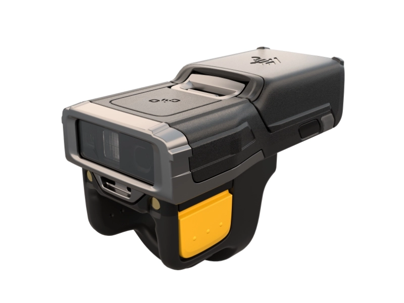 Zebra RS6100 1D/2D Bluetooth ring scanner, rugged wearable finger scanner with dual-sided trigger for warehouse logistics