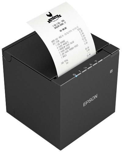 Bondrucker Epson TM-m30III, USB, USB-C, Bluetooth BT, Netzwerk LAN, WLAN, schwarz, C31CK50152