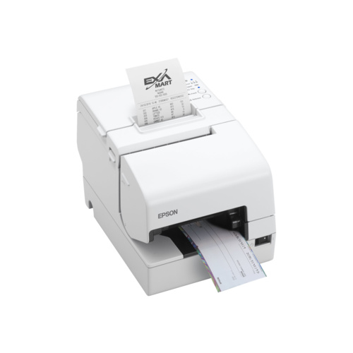 Hybriddrucker Epson TM-H 6000V, USB, RS232, Ethernet, Cutter, weiss, C31CG62203
