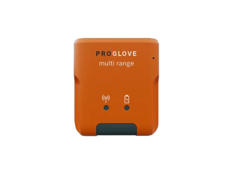 Orange ProGlove Multi Range Scanner-Modul vorne