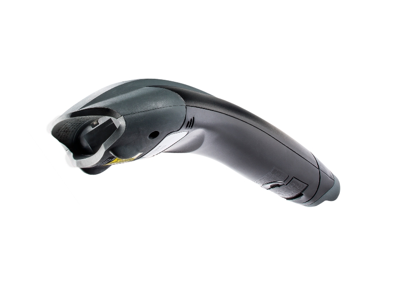 1D Handscanner Honeywell AS-1210 HD Barcodescanner USB + Standfuss mit Auto-Detection-Scan, schwarz, 1200g-1USB-1