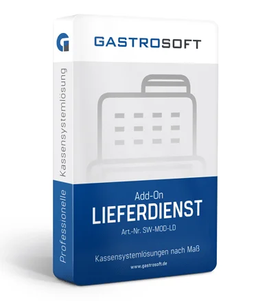 Software Gastrosoft Add-On Lieferdienst für Kassensysteme
