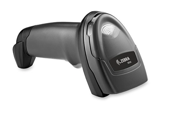 Zebra DS2208 1D/2D Handscanner in Schwarz mit USB-Kabel KIT für Kasse, Filiale und Gastro