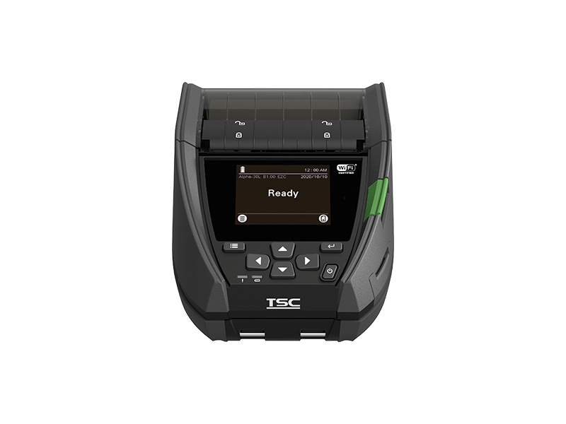 Mobiler Beleg- und Etikettendrucker TSC Alpha-30L, 80mm, 203dpi, USB-C + Bluetooth (iOS), linerless, A30L-A001-0012 Mobiler Beleg- und Etikettendrucker TSC Alpha-30L, 80mm, 203dpi, USB-C + Bluetooth (iOS), linerless, A30L-A001-0012