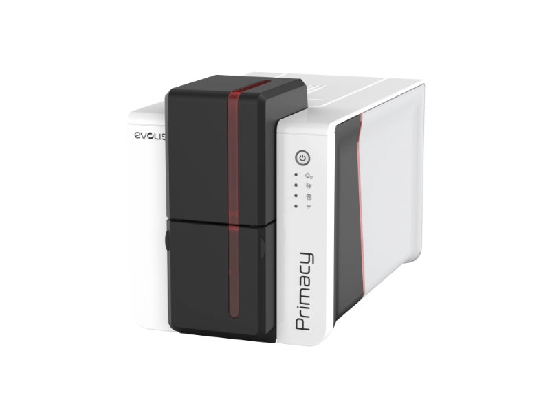 Evolis Primacy 2 dual-sided card printer with USB and Ethernet for employee ID and access control card printing