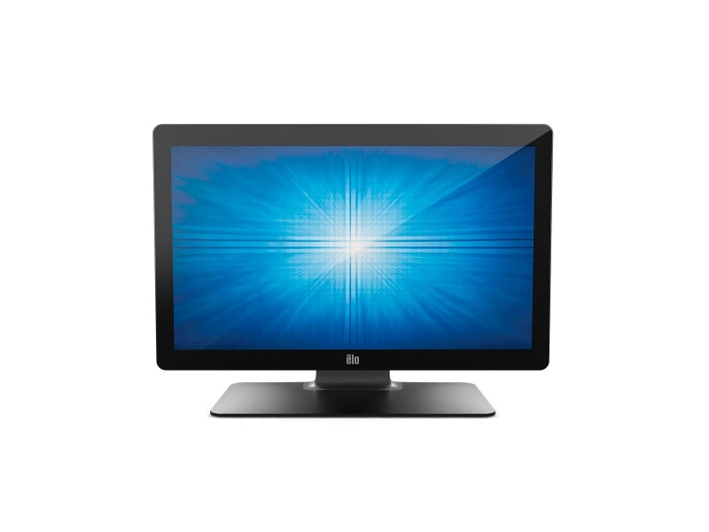 EloTouch 2202L 21,5 Zoll PCAP Touchmonitor in Schwarz mit Full-HD-Display und USB-Touchanschluss für POS und Digital Signage